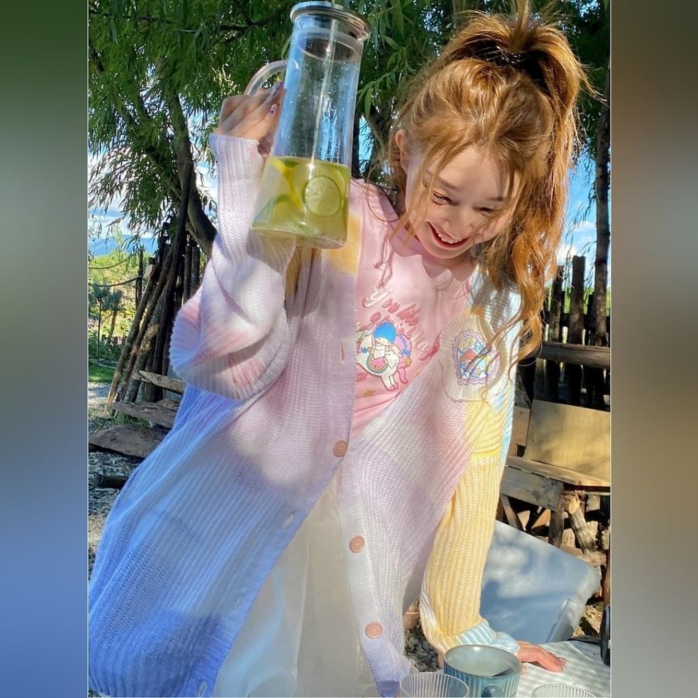 Sanrio Co. Little Twin Stars Cardigan 2XL‎